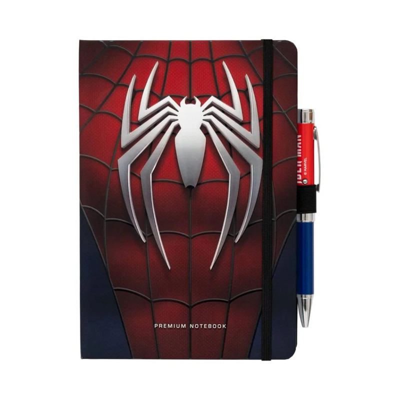 Marvel Spider-man Premium A5 Notebook With Projector Pen - دفتر